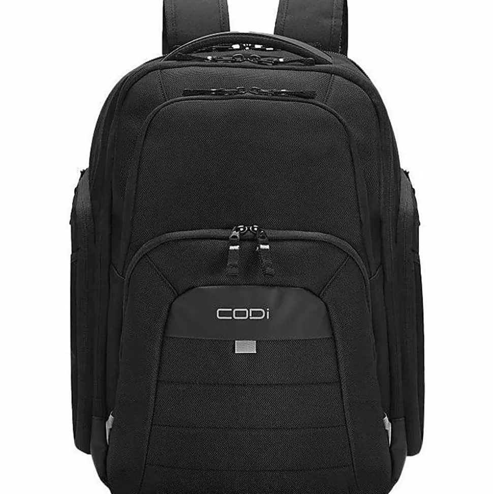 CODi Ferretti Pro Sport 17.3" Laptop Backpack - Trolley Strap & USB Cable Pass-Through