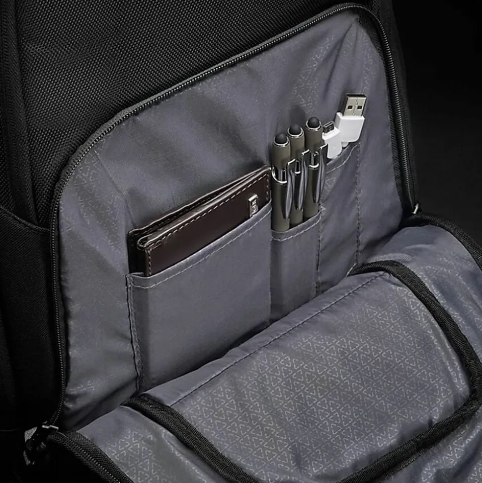 CODi Ferretti Pro Sport 17.3" Laptop Backpack - Trolley Strap & USB Cable Pass-Through