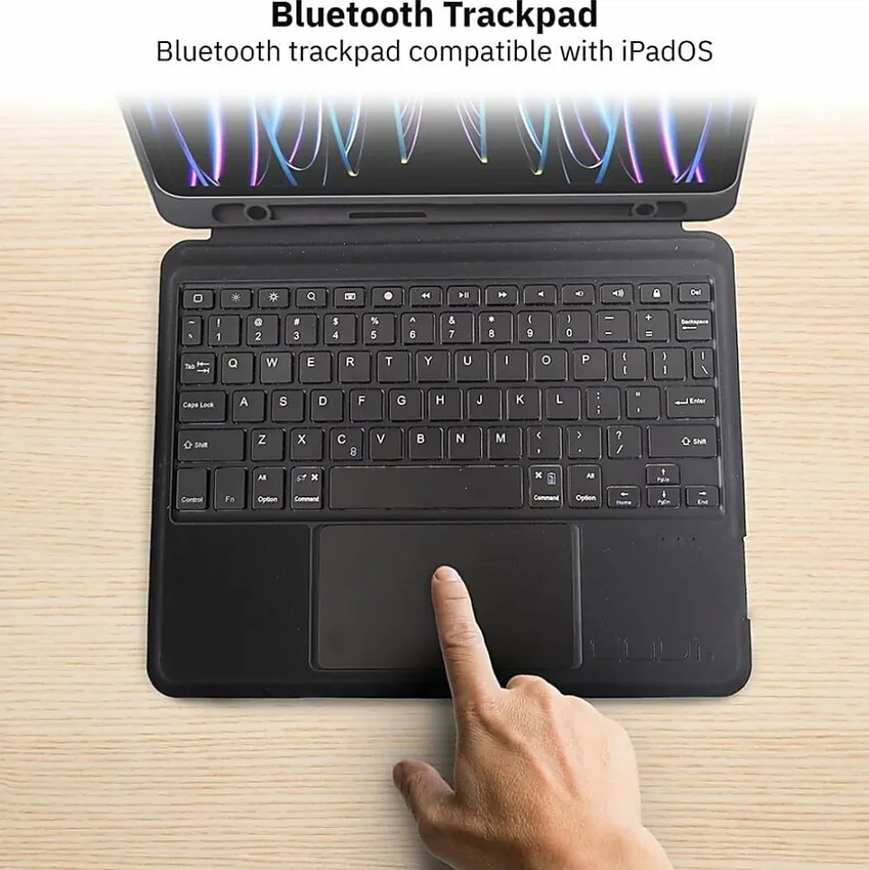CODi Keyboard/Cover Case for 12.9" to 13" Apple iPad Air 13 (2024), iPad Pro (5th Generation), iPad Pro (6th Generation) Tablet - C30708531