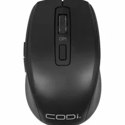 CODi Rechargeable Bluetooth Multi-Device Wireless Mouse - with 2.4GHz Connectivity & Adjustable DPI
