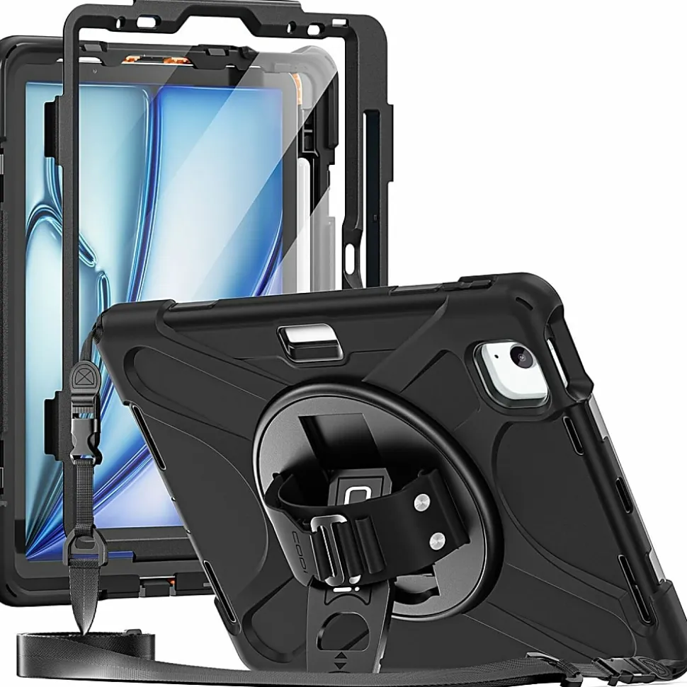 CODi Rugged Case - Integrated Screen Protector for iPad Air 11" (M2), iPad Pro 11"
