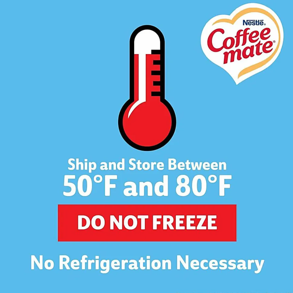 Coffee mate French Vanilla Powdered Coffee Creamer Canister - French Vanilla Flavor - 15 oz Canister - 12 / Carton