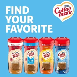Coffee mate French Vanilla Powdered Coffee Creamer Canister - French Vanilla Flavor - 15 oz Canister - 12 / Carton