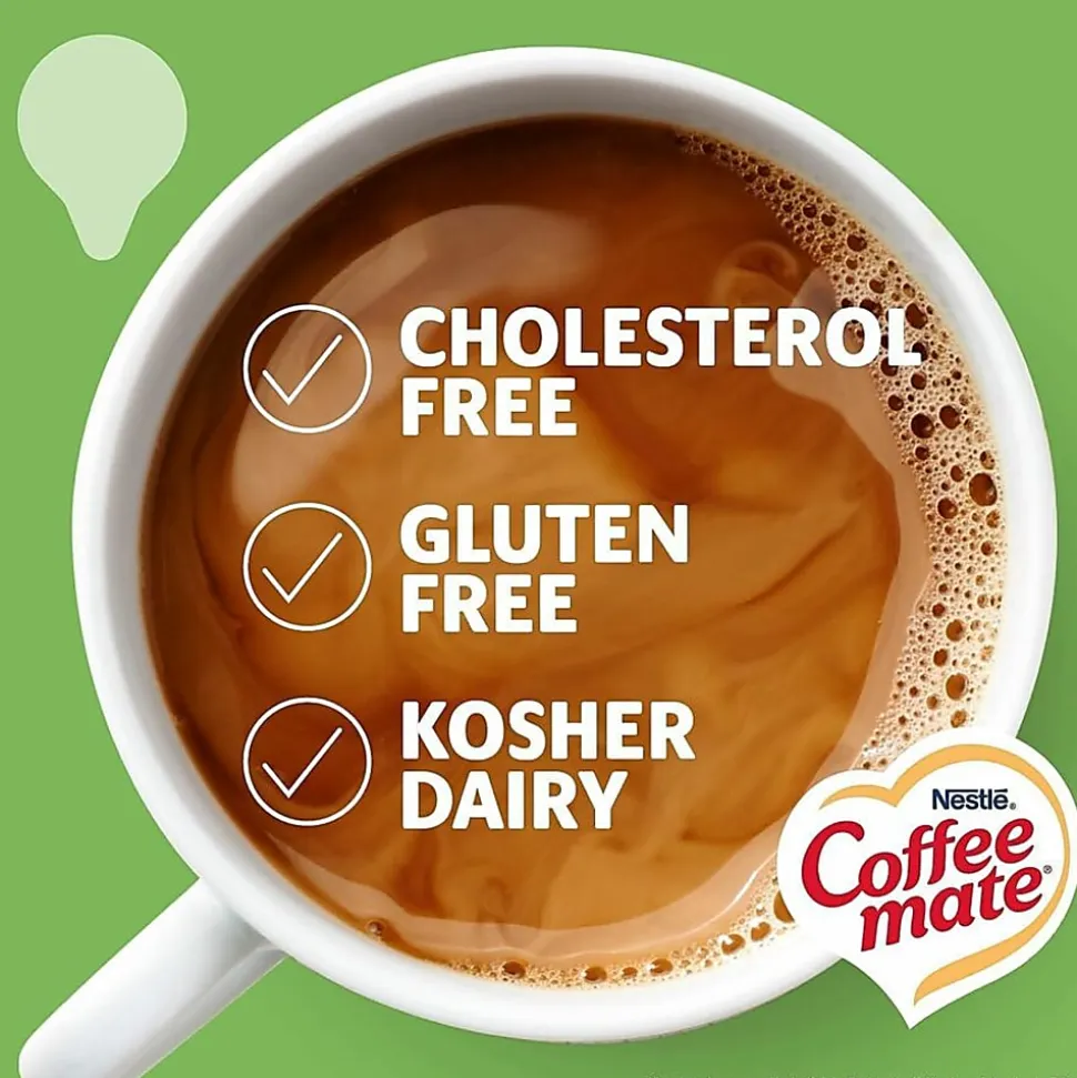 Coffee mate Irish Creme Nondairy Liquid Creamer Singles - Irish Cream Flavor - 0.38 fl oz (11 mL) - 180 / Carton