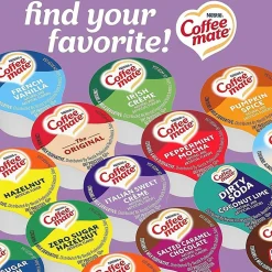 Coffee mate Italian Sweet Creme Nondairy Liquid Creamer Singles - Italian Sweet Creme Flavor - 0.38 fl oz (11 mL) - 180 / Carton
