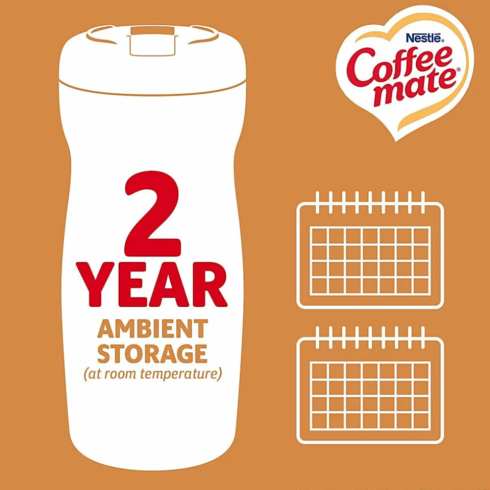 Coffee mate Original Powdered Coffee Creamer Canister - Original Flavor - 11 oz Canister - 12 / Carton - 1860 Serving