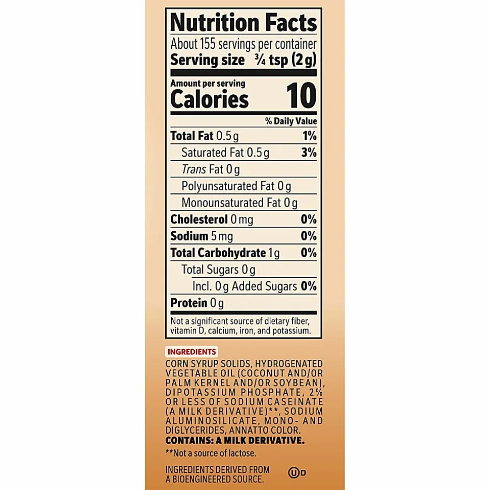 Coffee mate Original Powdered Coffee Creamer Canister - Original Flavor - 11 oz Canister - 12 / Carton - 1860 Serving