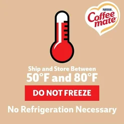 Coffee mate Sweetened Original Liquid Concentrate Coffee Creamer, 50.7 Oz, Pump Bottle, 13799CT, 2/Carton
