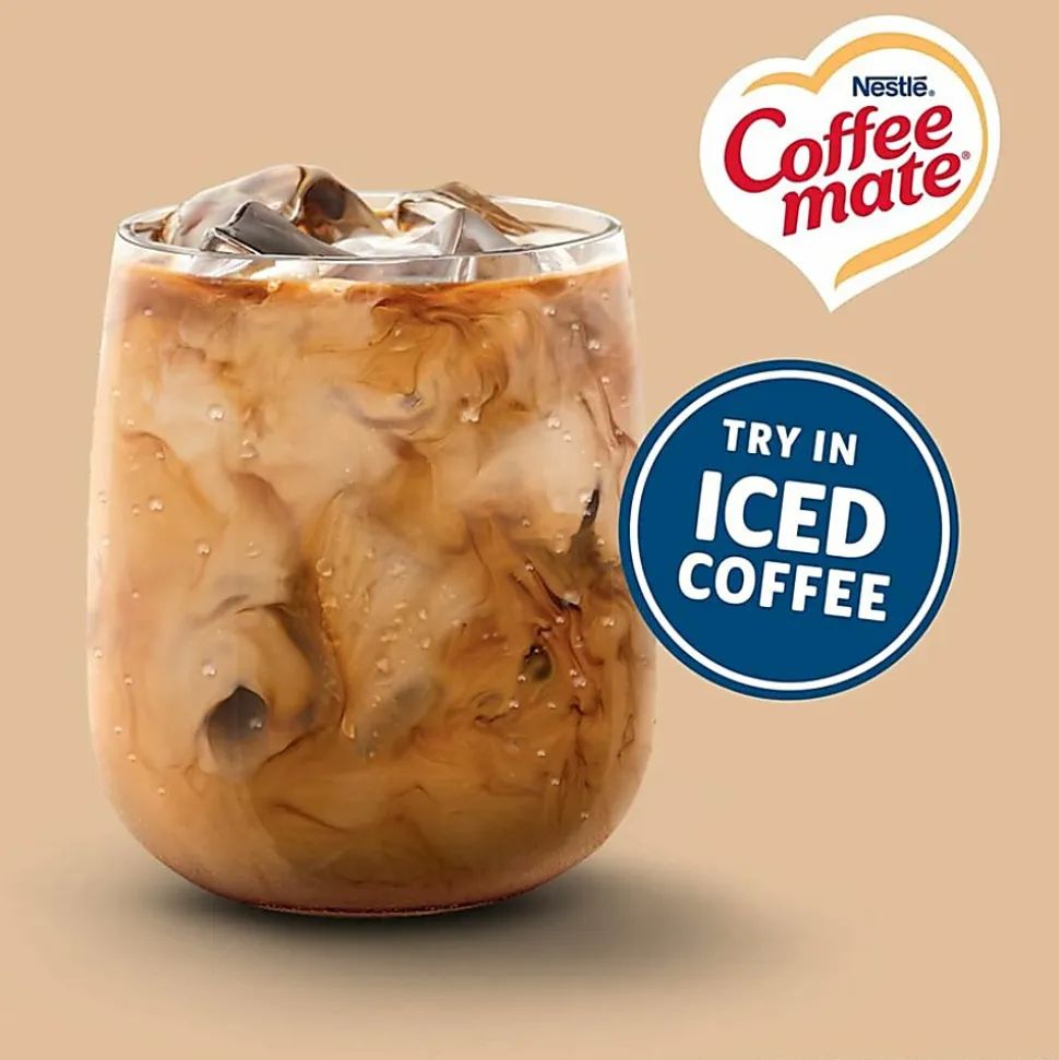 Coffee mate Sweetened Original Liquid Concentrate Coffee Creamer, 50.7 Oz, Pump Bottle, 13799CT, 2/Carton
