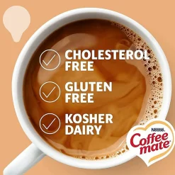 Coffee mate Vanilla Caramel Nondairy Liquid Creamer Singles - Vanilla Caramel Flavor - 0.38 fl oz (11 mL) - 180 / Carton