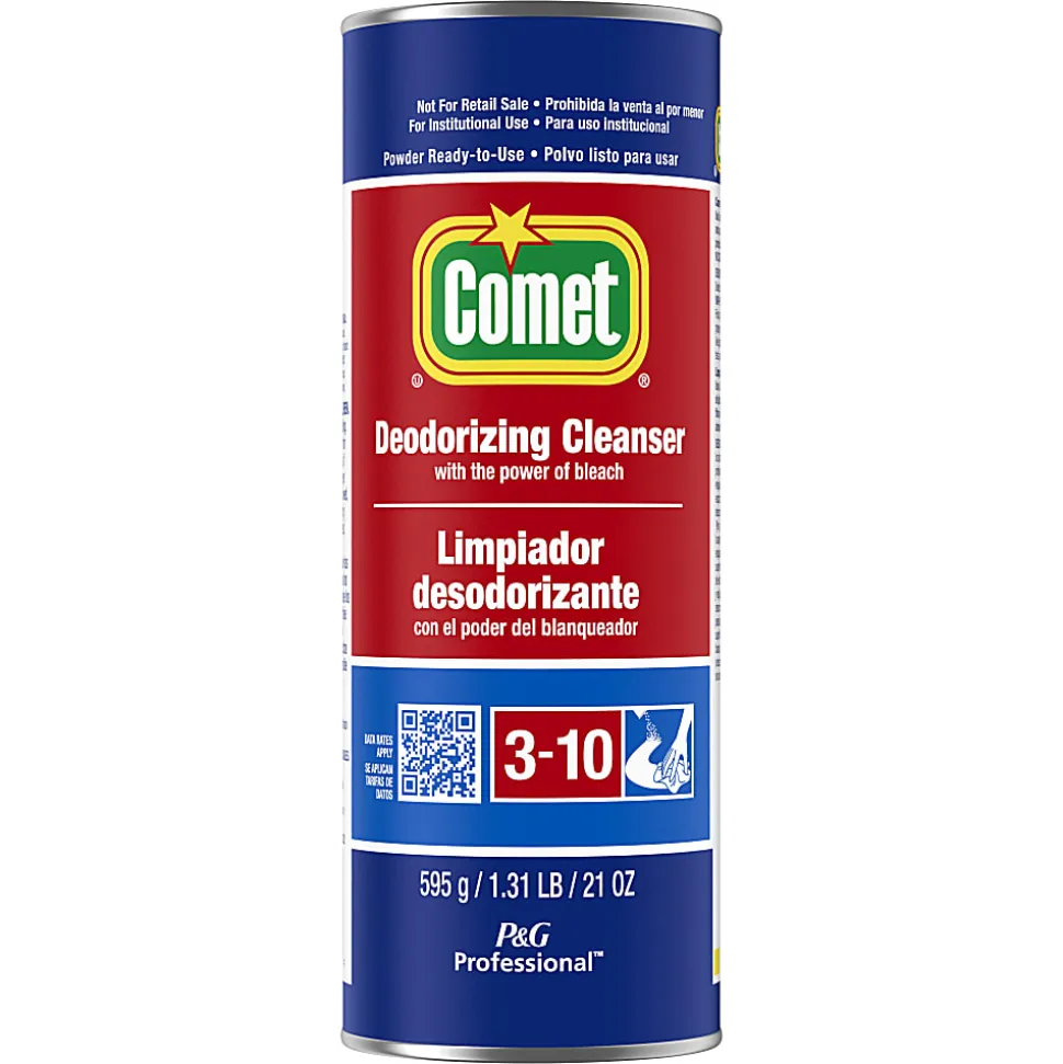 Comet® Deodorizing Powder Cleanser, 21 Oz Canister