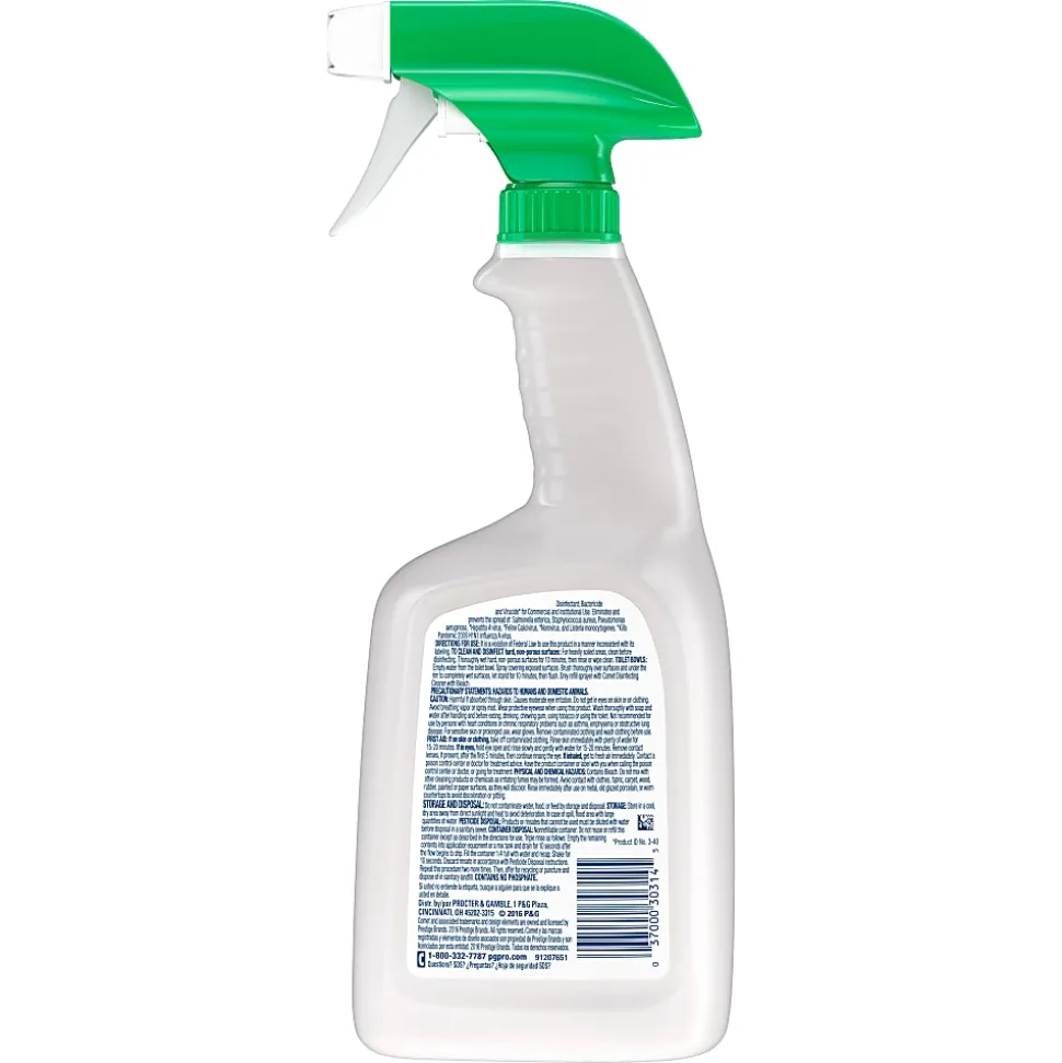 Comet Professional Disinfecting Cleaner With Bleach, 32 Oz Per Bottle, Case Of 6 Bottles