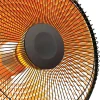 Comfort Glow® 1,000-Watt Portable Oscillating Radiant Parabolic Dish Heater, 8-3/4” x 14-1/4”, Black