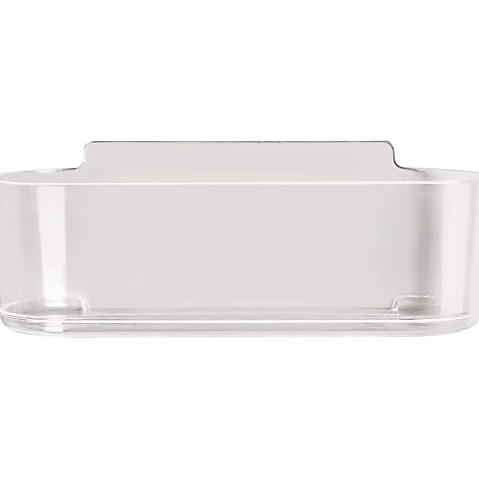 Command Clear Large Caddy with Clear Strips, Large, 4lb, Clear, 1 Caddy, 4 Strips, HOM15CLR-ES