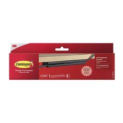 Command™ Cord Organizer Channel, 1 Black Channel, 8 Large Strips, 10