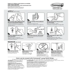 Command™ Damage-Free Hanging, Holds Strongly, Removes Cleanly