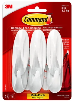 Command Designer Medium Hooks, 6 Hooks