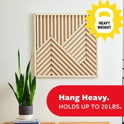 Command Hanging Strip, 17217BLK8ES