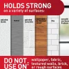 Command™ Jumbo Hook, 2 XL Hooks, 4 Adhesive Strips, Damage Free Hanging, No Tools Wall Hanging Strips For Living Spaces