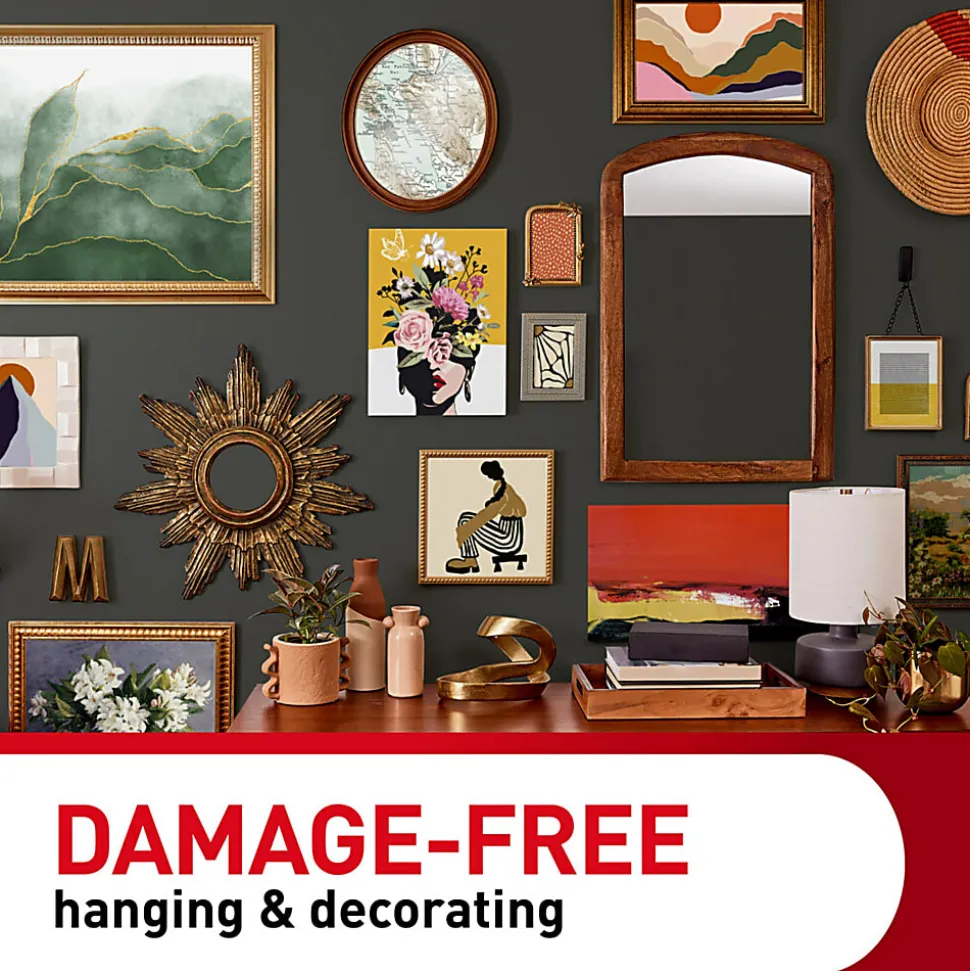 Command™ Large Black Picture Hanging Strips, 17206BLK