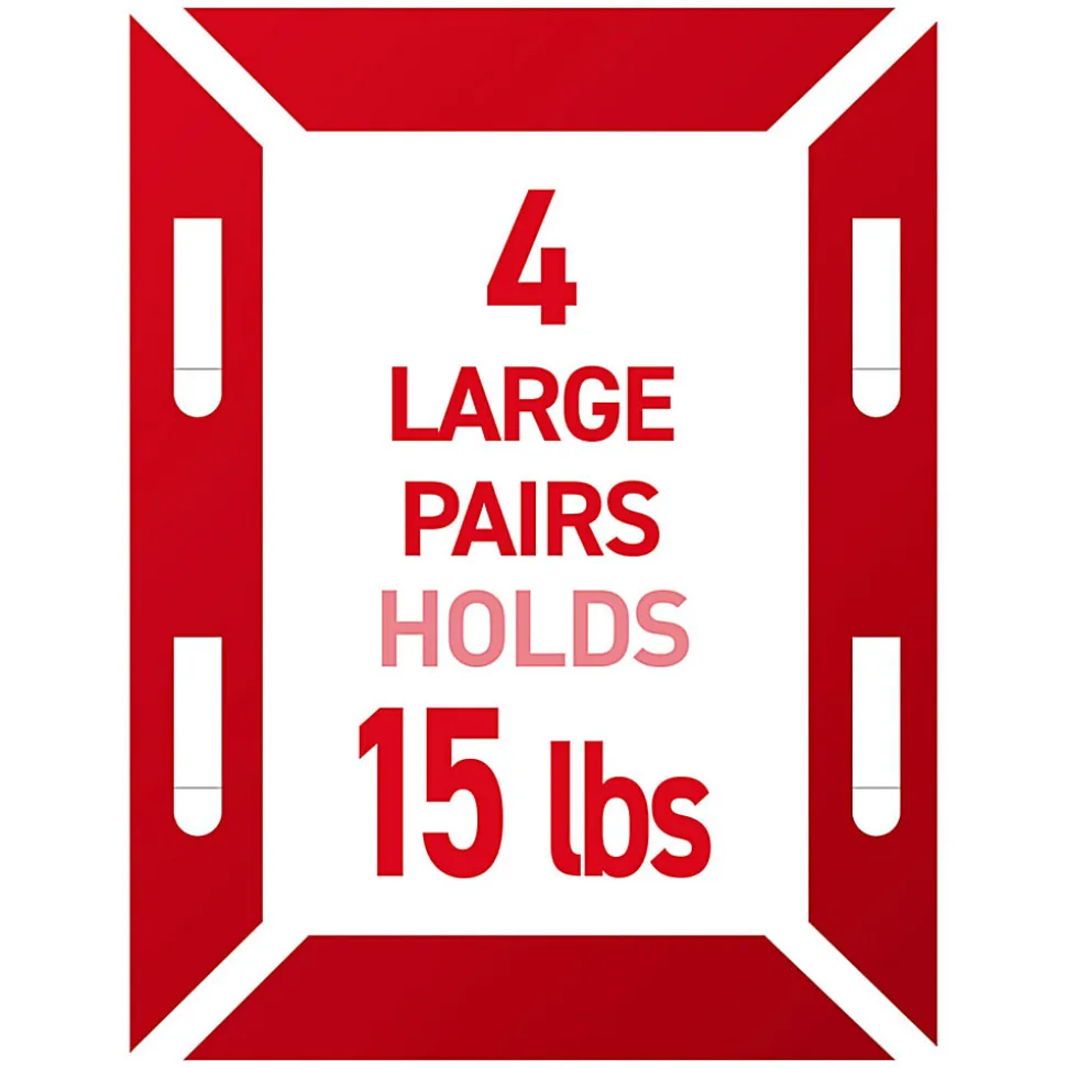 Command Large (15lb) Picture Hanging Strips, Black, 12 Pairs (24 strips), 17206BLK12ES