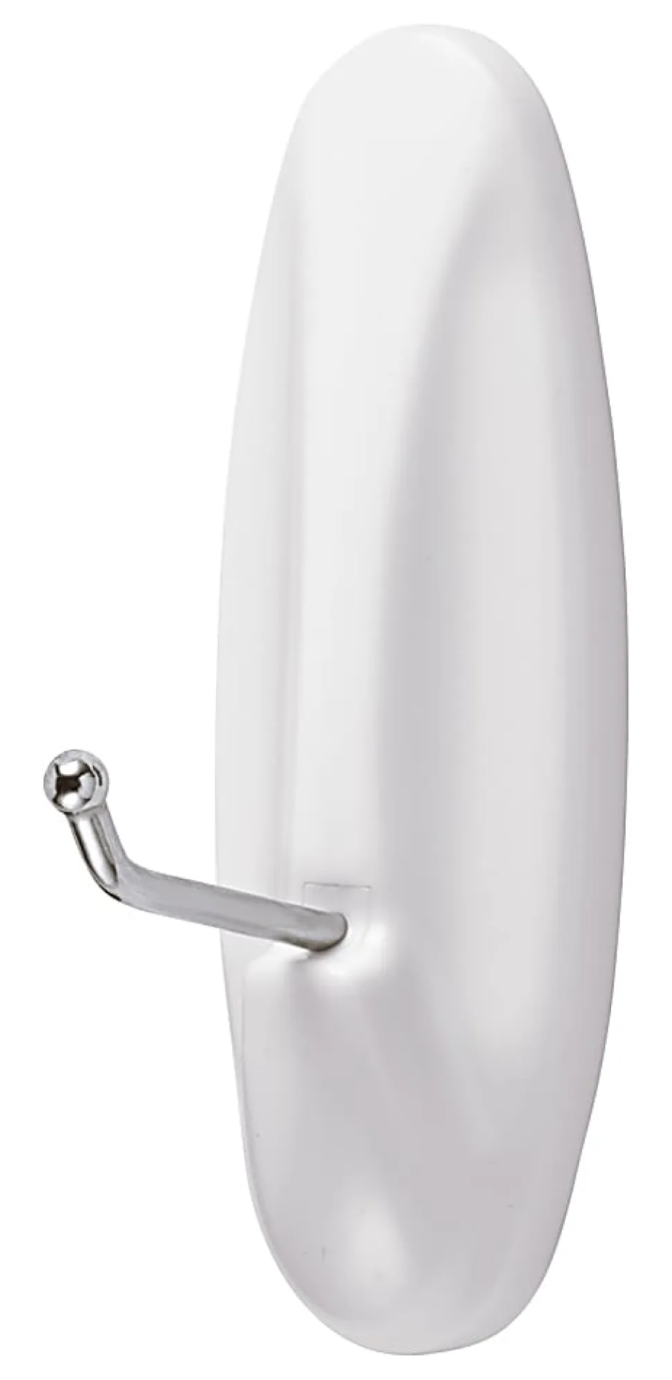 Command Large Wire Hook, 1 Hook, 2 White Adhesive Strips, Damage Free Hanging Picture Hangers, No Tools Wall Hanging Strips For Living Spaces