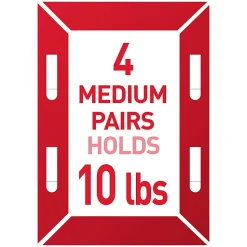 Command Medium Black Picture Hanging Strips, 17204BLK12ES