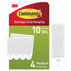 Command Medium Picture Hanging Strips, 172014PKES
