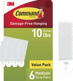 Command Medium Picture Hanging Strips, 17204