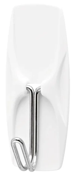 Command Medium Wire Toggle Hooks, 7 Hooks, 8 White Adhesive Strips, Damage Free Hanging Picture Hangers, No Tools Wall Hanging Strips - 170657ES