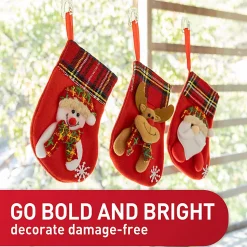 Command Mini Wall Hooks, 18 Command Hooks, 24 Command Strips, Damage Free Hanging of Dorm Room Decorations, Clear