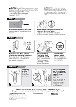 Command Sawtooth Picture Hangers Value Pack, White, 3 hangers, 6 strips, 17042-ES
