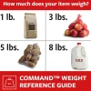Command Spray Bottle Hanger, White, 2.5 lb, 1 Hanger, 2 Large Strips/pack