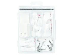 Command Variety Pack, Utility and Wire Hooks, Picture Hanging Strips, 1 Command Kit (54-Pieces), Damage Free Hanging of Dorm Décor