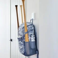 Command X-Large Hooks, 2 Hooks, 8 White Adhesive Strips, Damage Free Hanging Picture Hangers, No Tools Wall Hanging Strips For Living Spaces