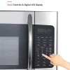 Commercial Chef 1.7 Cu. Ft. Over-The-Range Microwave Oven, 16-15/16”H x 29-13/16”W x 17-5/8”D, Silver