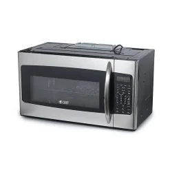 Commercial Chef 1.7 Cu. Ft. Over-The-Range Microwave Oven, 16-15/16”H x 29-13/16”W x 17-5/8”D, Silver