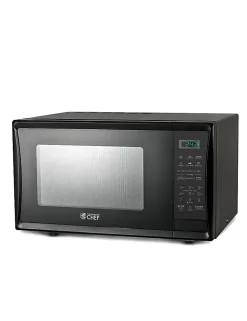 Commercial Chef 1.1 Cu. Ft. 1000W Countertop Microwave Oven, Black