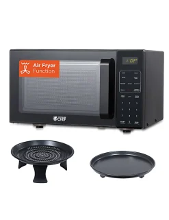 Commercial Chef 5-In-1 Countertop Microwave Air Fryer Combo, 0.9 Cu. Ft., Black