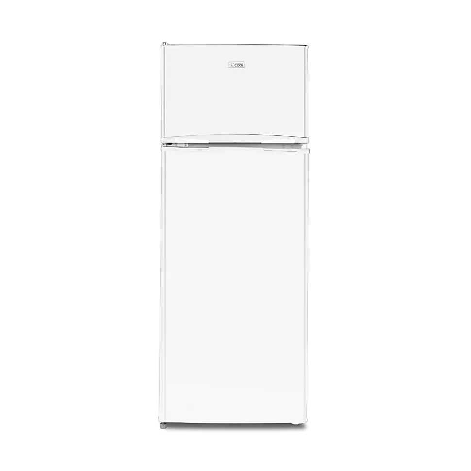 Commercial Cool 7.7 Cu. Ft. Freezer And Top Mount Fridge, White