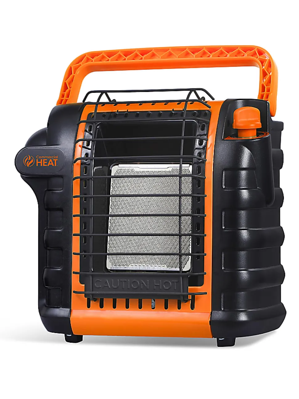 Commercial Heat Portable Outdoor Propane Heater, 9,000 BTUs, For Up To 300 Sq. Ft., 13"H x 8-1/2"W x 13"D, Orange, Total Quantity 1