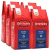 Community Coffee Arabica Ground Coffee, House Blend, 12 Oz Per Bag, Carton Of 6 Bags