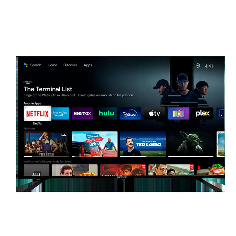 Compaq 32" 4K HD Google Smart TV, QLG32EHD
