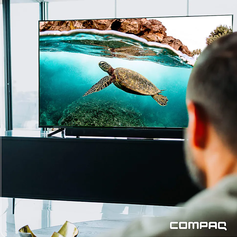 Compaq 32" 4K HD Google Smart TV, QLG32EHD