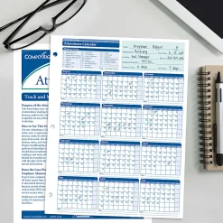 ComplyRight® 2026-2027 Academic Attendance Calendar, 8 1/2