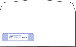 ComplyRight ADA Dental #10 Self-Adhesive Envelopes, Bottom Left Window, Self-Adhesive, Box Of 500