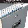 ComplyRight® 2026 Attendance Calendar Folders, 9 3/8" x 11 3/4", White, Pack Of 25