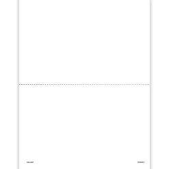 ComplyRight™ 1095-B and/or 1095-C Blank Tax Forms With Printed Backer Instructions, 8-1/2" x 11", Pack of 500 Forms