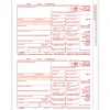 ComplyRight® 1099-B Tax Forms, Federal Copy A, 2-Up, 8-1/2" x 11", Pack Of 100 Forms
