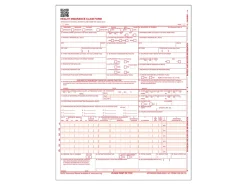 ComplyRightâ„¢ CMS-1500 Health Insurance Claim Form (02/12), Laser-Cut Sheet, 8 1/2" x 11", White, Case of 250